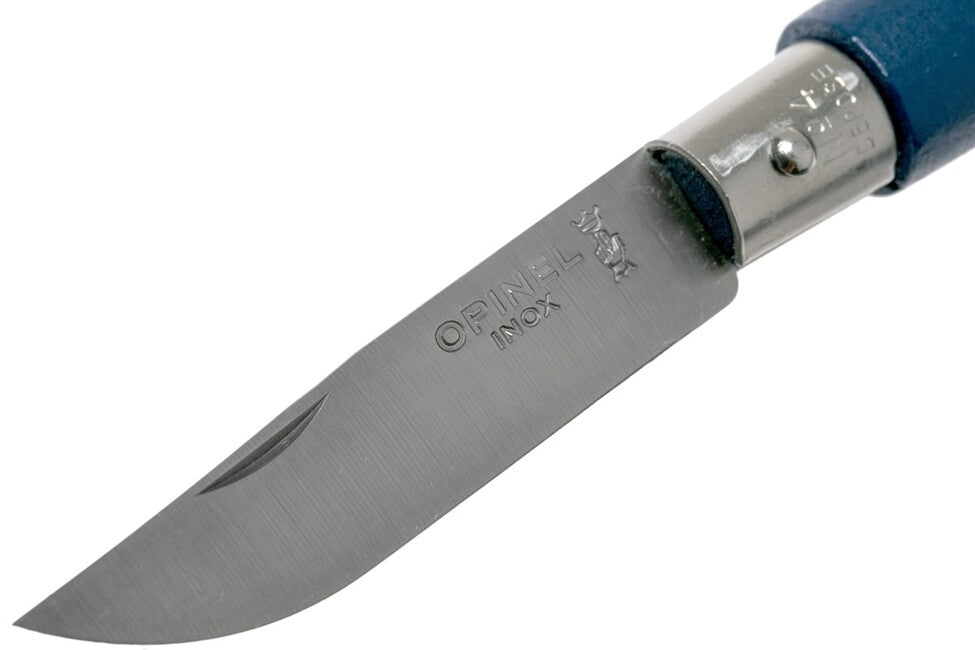 Opinel N°04 Klappmesser für Schlüssel dunkelblau