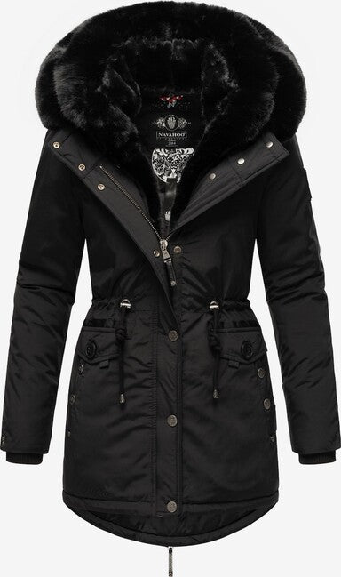 Navahoo Sweety Deluxe damen-Winterparka schwarz