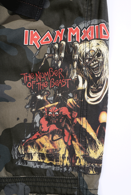 Brandit Iron Maiden Pure Slim hose, dunkel_camo