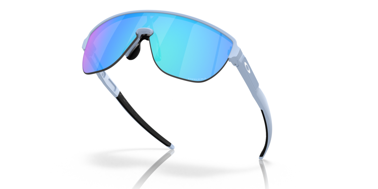 Oakley CORRIDOR Sonnenbrille mit Rahmen matte stonewash und mit dias prizm sapphire 42