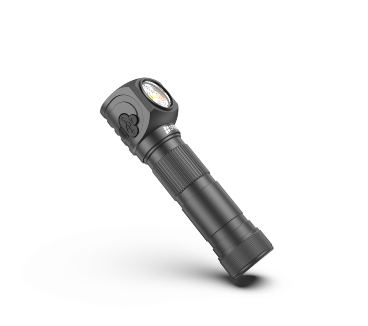 Speras SH18 wiederaufladbare stirnlampe schwarz