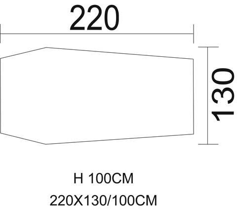 MFH Hochstein Tunnelzelt für 2 Personen flecktarn 220 x 130 x 100 cm