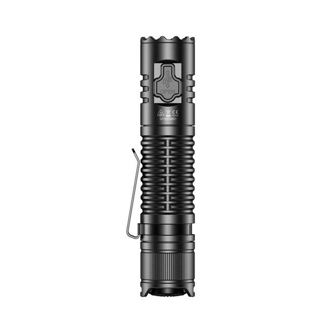 Speras Luminus SST40 wiederaufladbare led-taschenlampe, schwarz