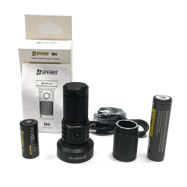 Speras M4 Plus Tube Verlängerungsrohr schwarz