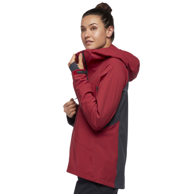 Black Diamond Dawn Patrol Hybrid Shell damen-Übergangsjacke, Wildrose