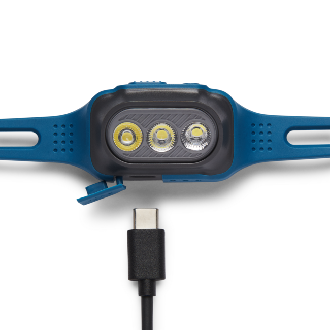 Black Diamond Deploy Run-Stirnlampe, creek blau