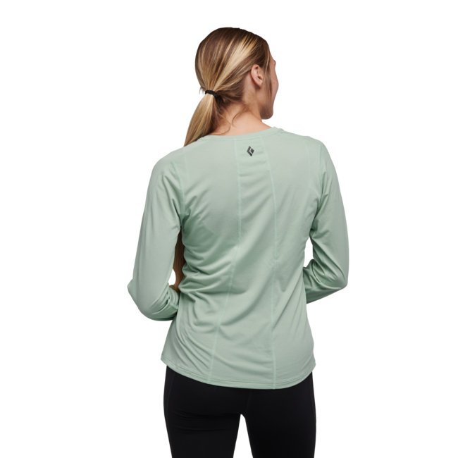Black Diamond Lightwire Tech herren langarm-T-shirt, schaumstoff grün