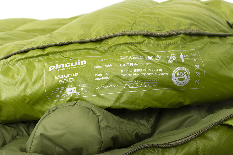 Pinguin Magma 630 Schlafsack blau