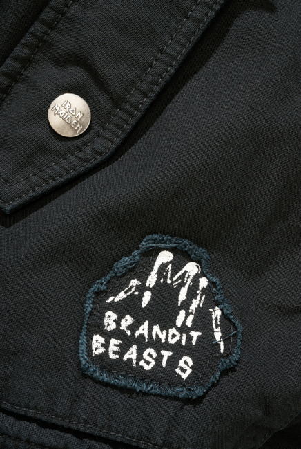 Brandit Iron Maiden Bronx Jacke, schwarz