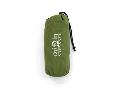 Origin Outdoors selbstaufblasendes Kissen mit Bezug, grün 45 x 25 x 10 cm