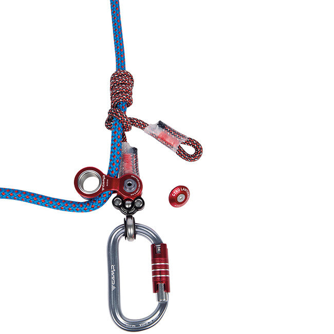 Camp Gyro Lanyard Single + 2 × 2125 5 m positionierungsgurt mit gyro-drehbügel und hilfsspannrolle