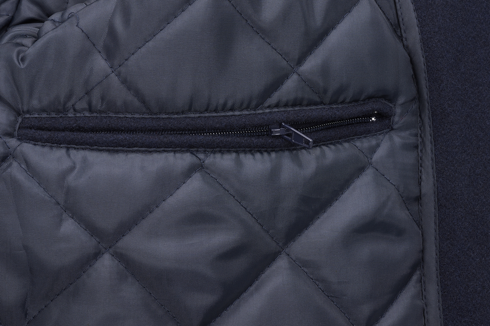 Brandit Erbsenmantel mantel, navy blau