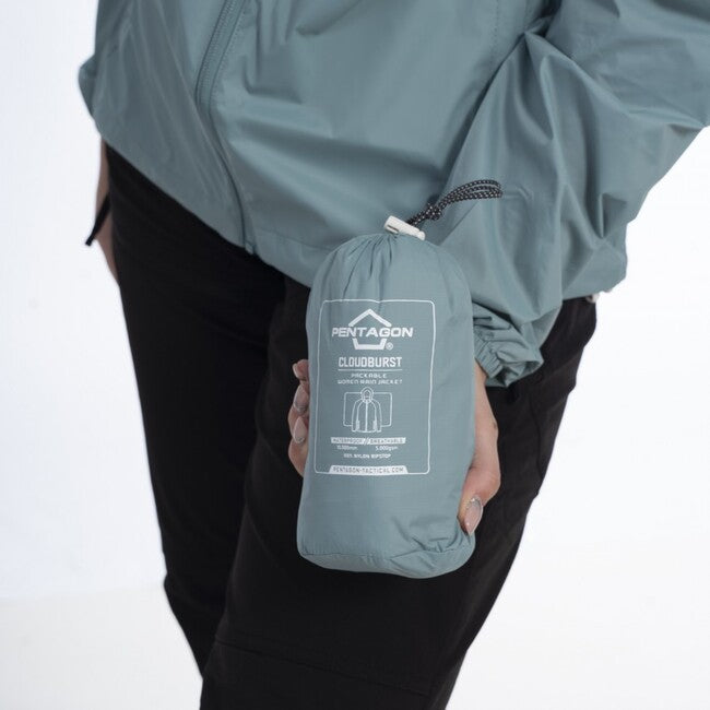 Pentagon Damen-Jacke Cloudburst Packable, mint