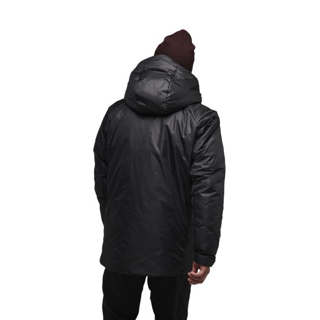 Black Diamond Belay herrenparka, schwarz