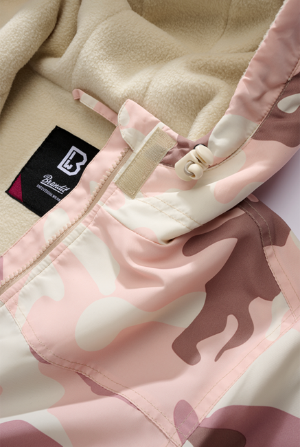 Brandit Windbreaker Frontzip- damen jacke, candy camo