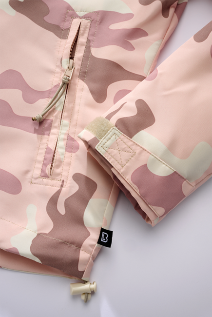 Brandit Windbreaker Frontzip- damen jacke, candy camo
