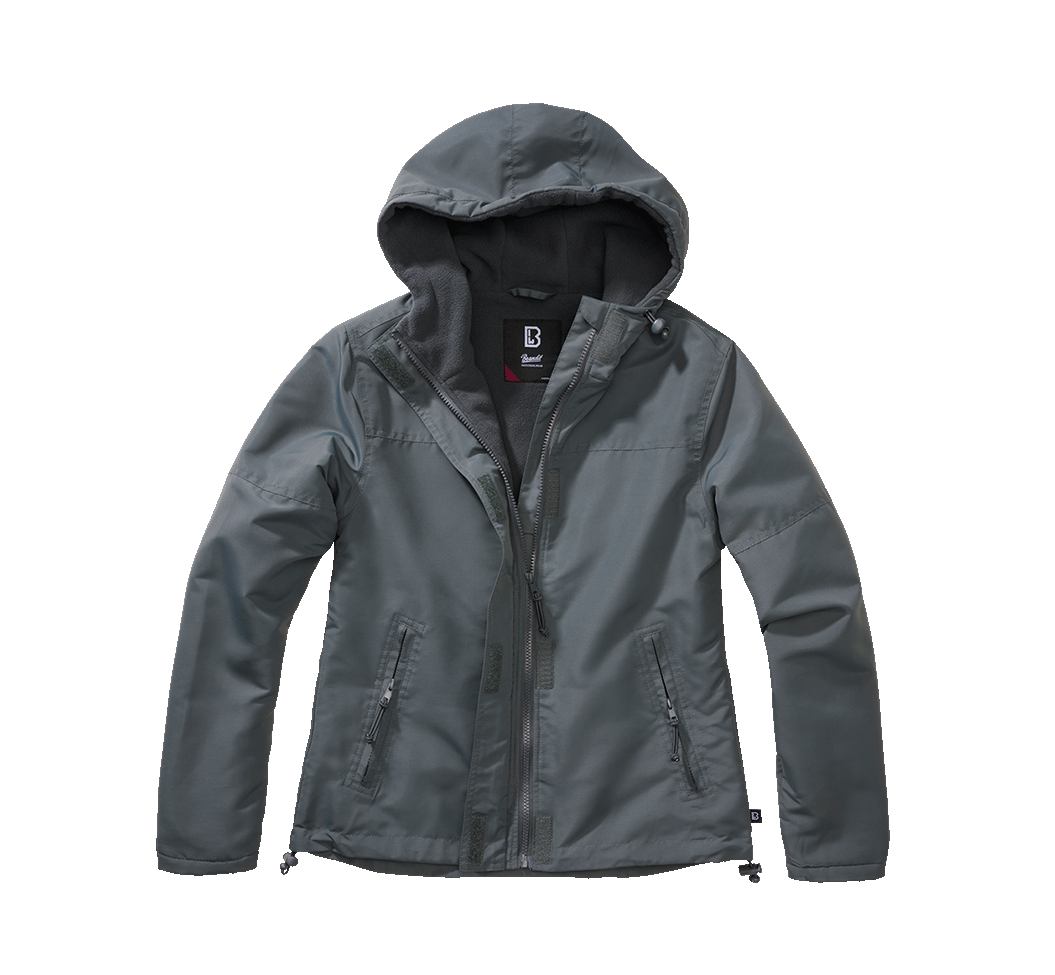 Brandit Windbreaker Frontzip dámska bunda, Anthracite