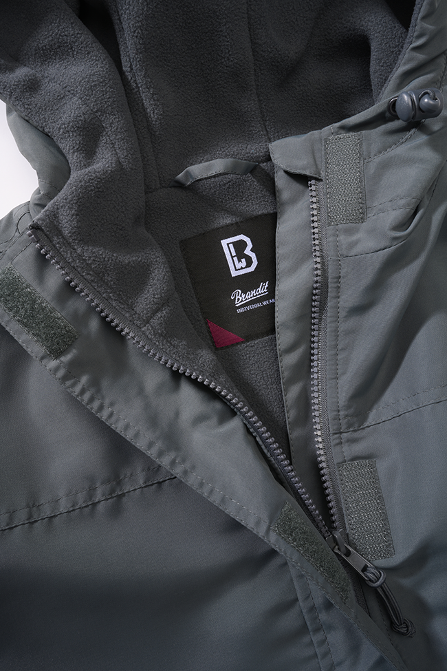 Brandit Windbreaker Frontzip dámska bunda, Anthracite