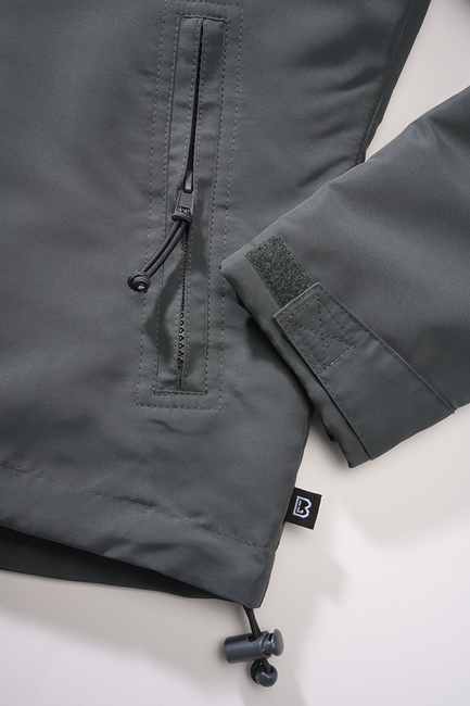 Brandit Windbreaker Frontzip- damen jacke, anthracite