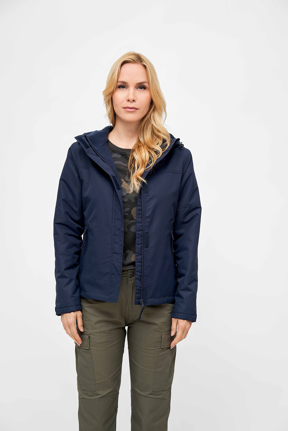 Brandit Frontzip Windbreaker dámska vetrovka, navy