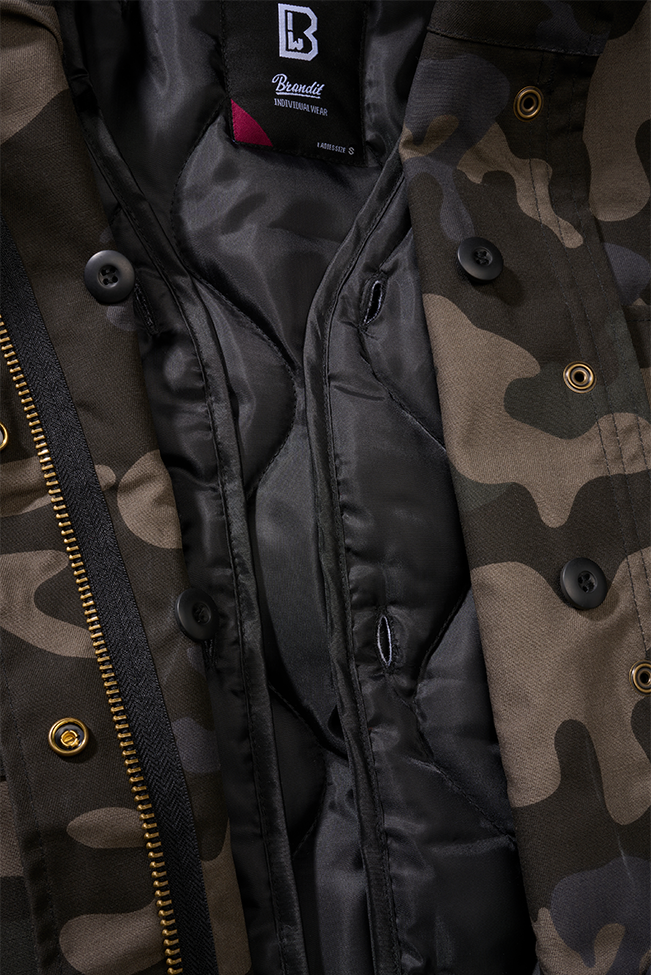 Brandit M65 Classic dámska bunda, darkcamo