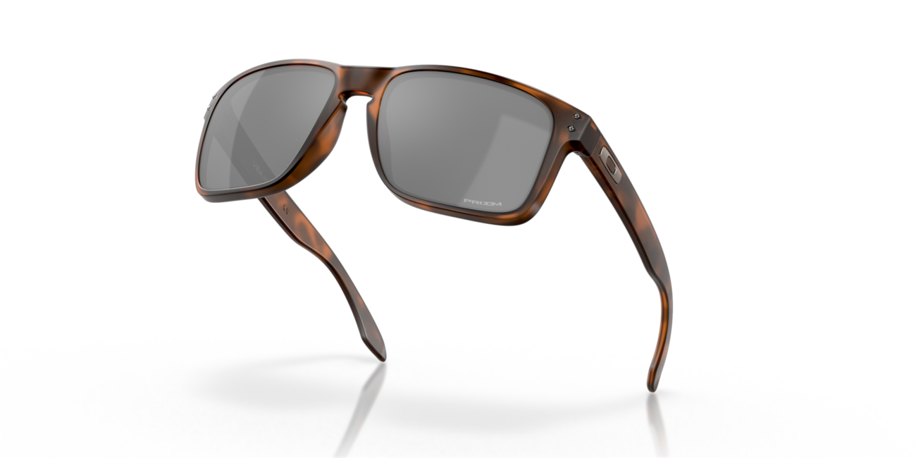 Oakley HOLBROOK XL Sonnenbrille mit Rahmen Matte Brown Tortoise und mit Dias Prizm Black 59
