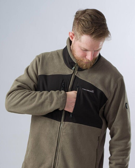 Pentagon Fleece- Jacke Ajax, dunkelgrau