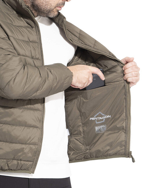 Pentagon Nucleus Transitional Men's Jacket, Cinder Grey