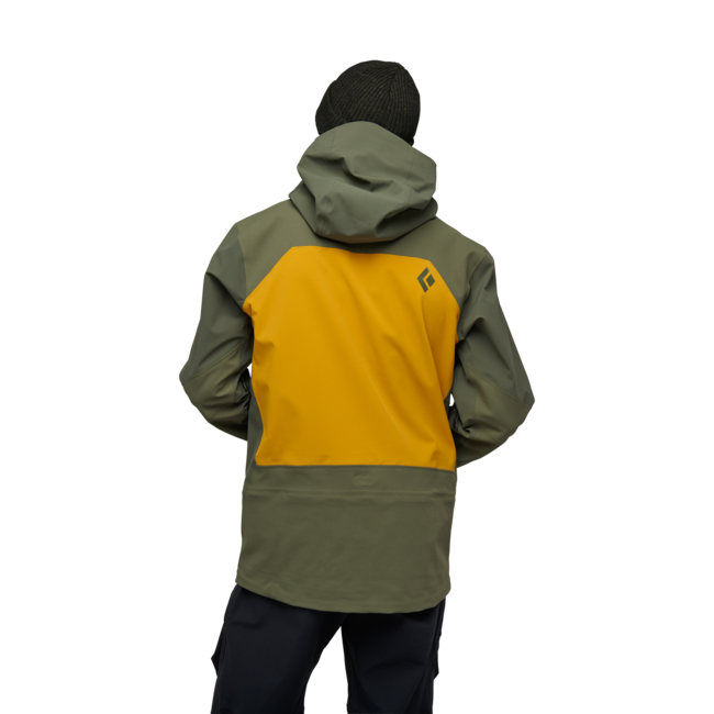 Black Diamond Recon Stretch Pro Shell herren Skijacke, tundra-amber