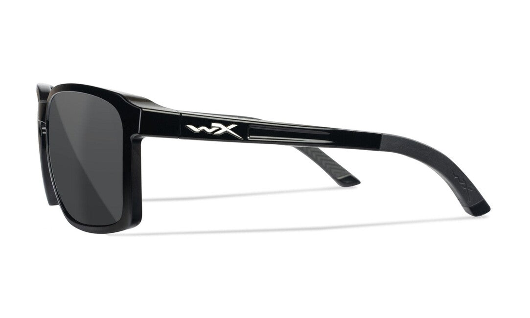WILEY X ALFA Captivate Grauer Spiegel, schwarz