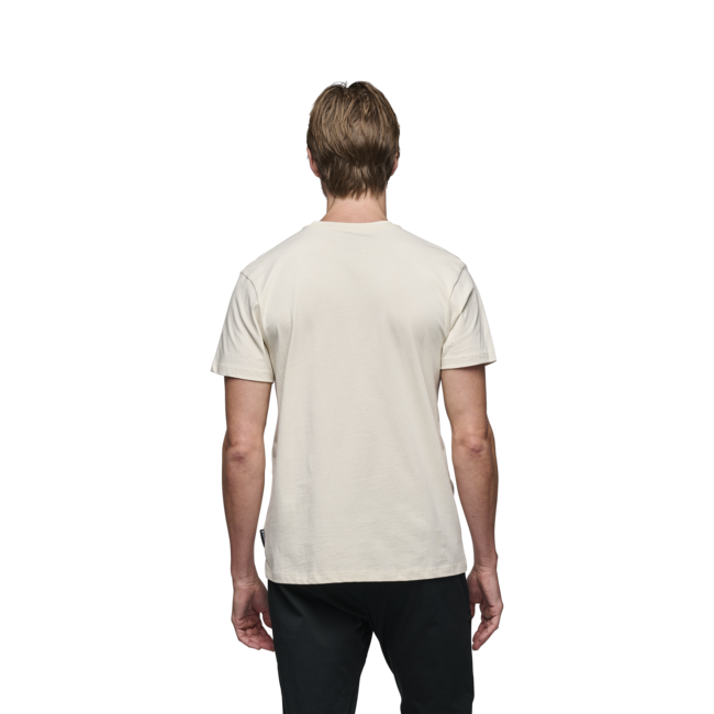 Black Diamond Project herren kurzarm-T-shirt, off white