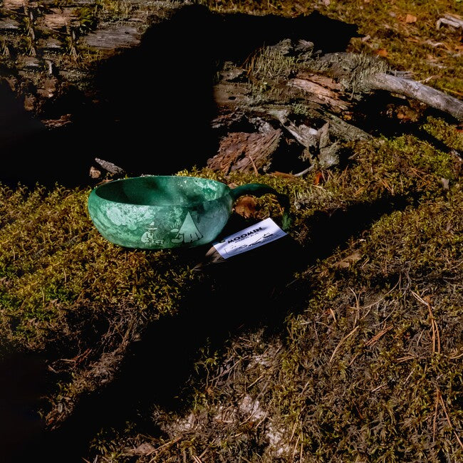 KUPILKA 33 Moomins Camping Kinder- miska, grün