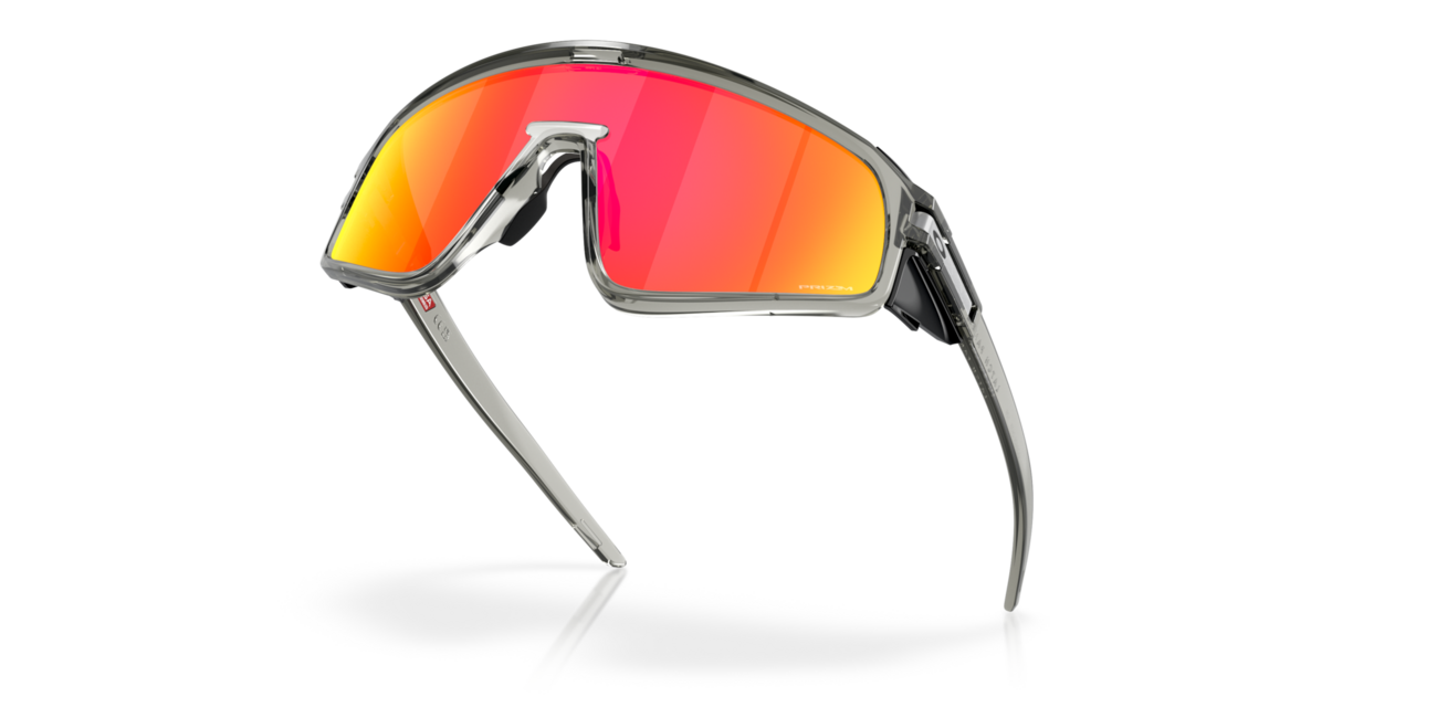 Oakley LATCH PANEL Sonnenbrille mit Rahmen Grey Ink und mit Dias Prizm Ruby 35