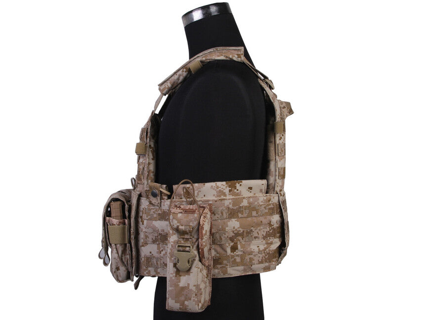 Emersongear LBT6094A plattenträger mit 3 taschen, aor1 500d