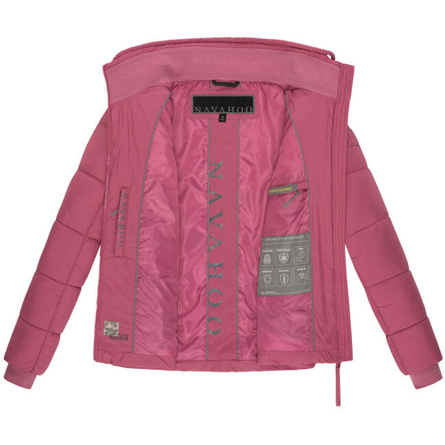 Navahoo Liebesfee damen Winterjacke, berry rouge