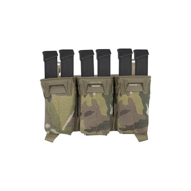Agilite Vrecko na Magazin Pincer Triple, multicam