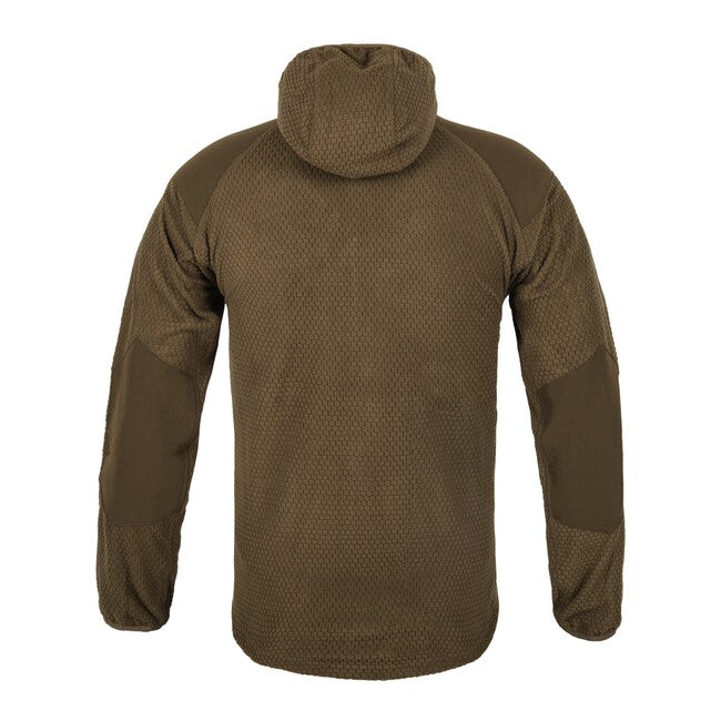 Helikon-Tex Alpha hoodie - Grid Fleece - Shadow Grey