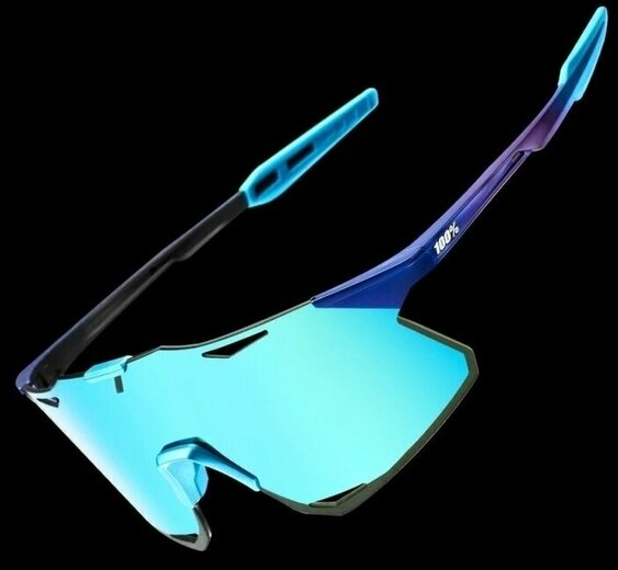 100% Sonnenbrille Hypercraft, Matte Black