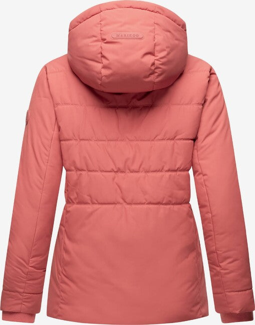Marikoo Alemee damen Winterjacke mit Kapuze, rouge