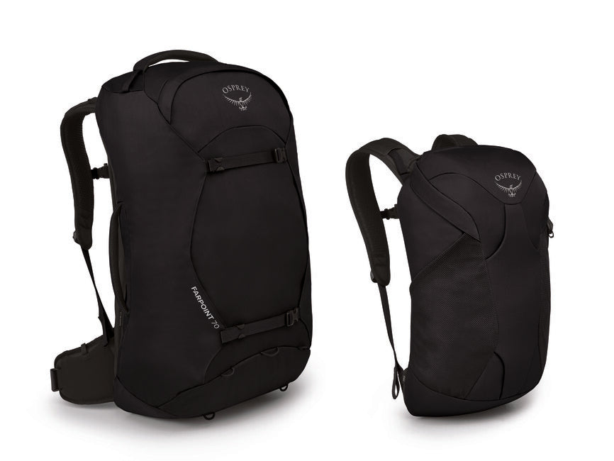 OSPREY Farpoint 70 II reiserucksack, schwarz