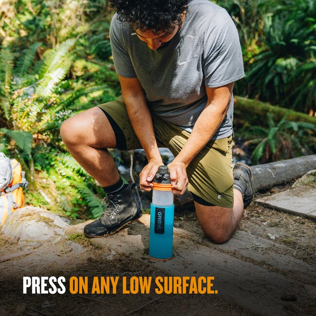 GRAYL GeoPress filterflasche für luftreiniger, bali blue