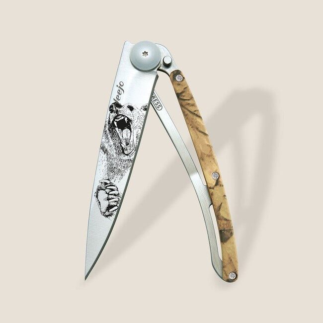 Deejo Tattoo camo schließmesser Grizzly