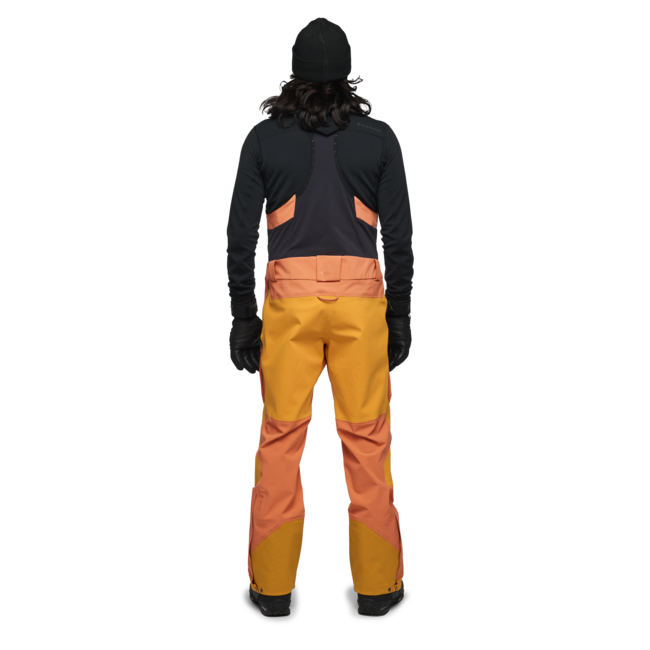 Black Diamond Recon Stretch Pro Bibs männer, bd orange-flame orange