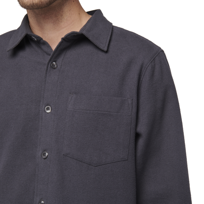 Black Diamond Project Flannel herren flanellhemd, stahlgrau