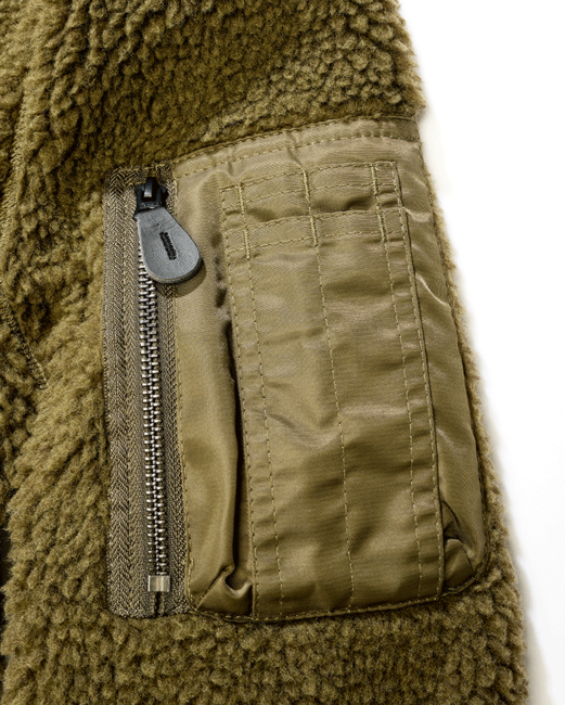 Brandit MA1 Sherpa jacke, oliv