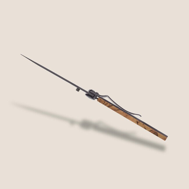 Deejo Tattoo Serration Klappmesser braun camo fliegenfischen