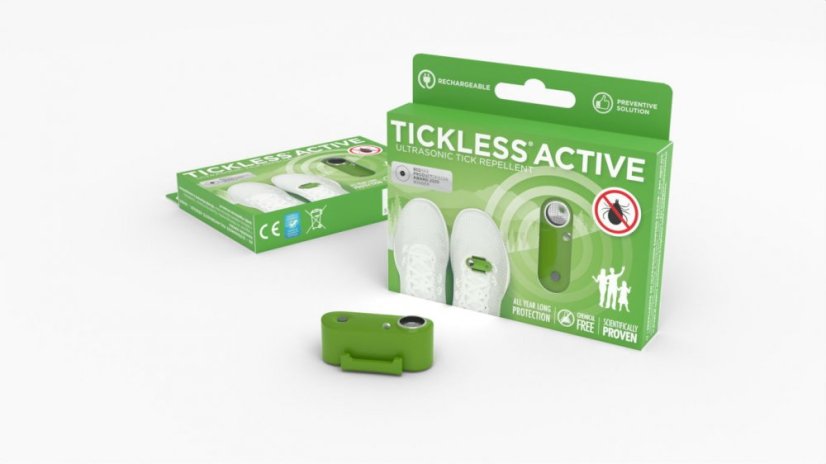 Tickless Baby Ultraschall-Zeckenvertreiber , grün