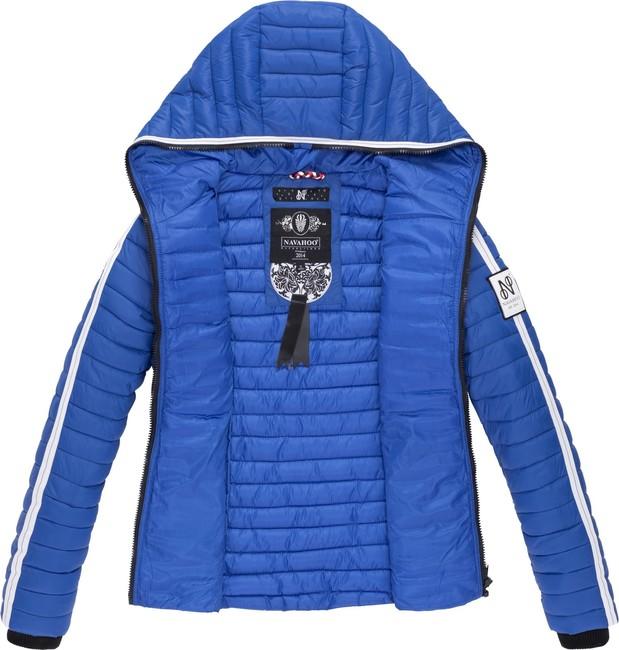 Navahoo Kimuk Princess damen Übergangsjacke mit Kapuze, blue jean