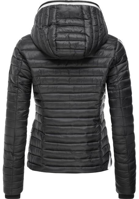 Navahoo Kimuk Princess damen Übergangsjacke mit Kapuze, schwarz