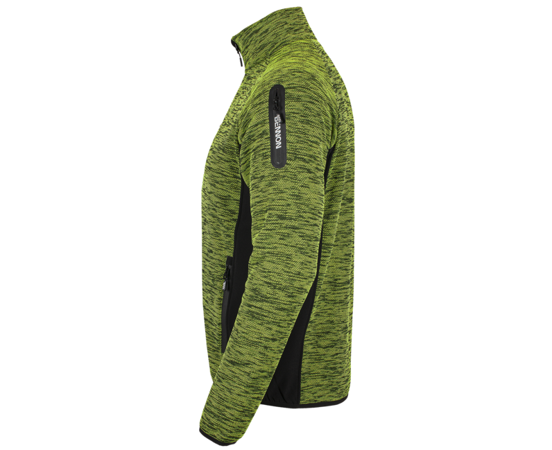 BENNON Sweatshirt na zips ALTOS, gelb